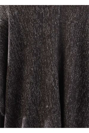 Spolverino nero in lurex Aram Capri | LUXNNEROLUREX